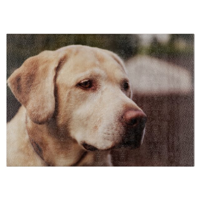 Tabla De Cortar Retriever de Labrador (Anverso)