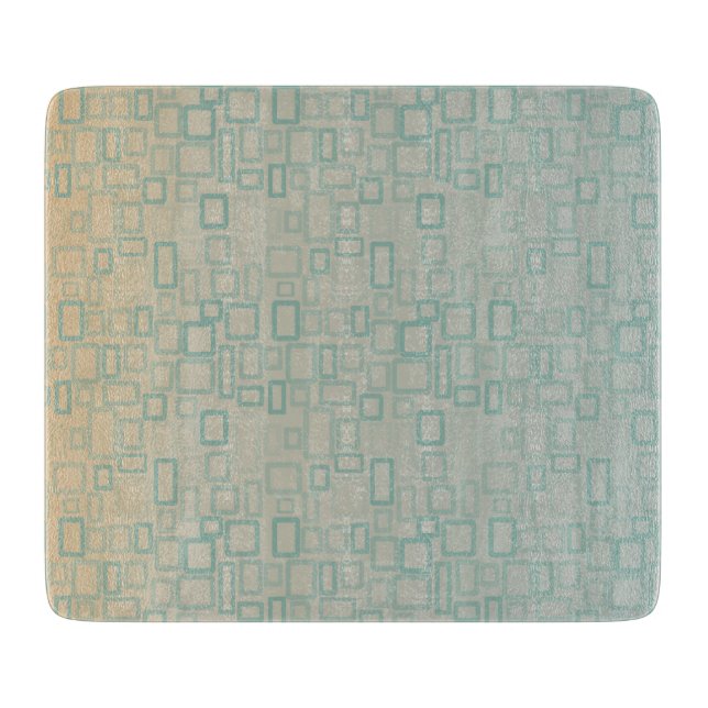 Tabla De Cortar Retro Aqua (Anverso)