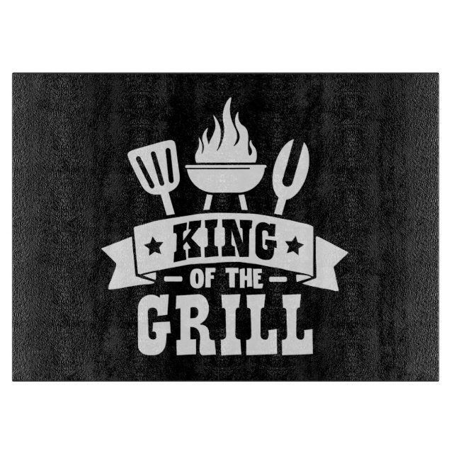 Tabla De Cortar Rey Del Grill (Anverso)