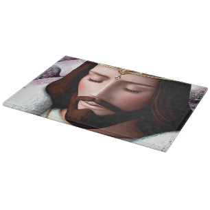 Tabla De Cortar Rey del Universo Jesucristo Look AI 3D