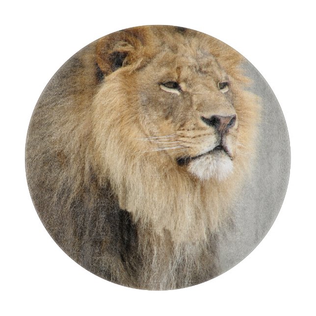 Tabla De Cortar Rey León de la Selva (Anverso)