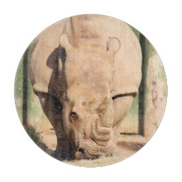 Tabla De Cortar Rinoceronte blanco