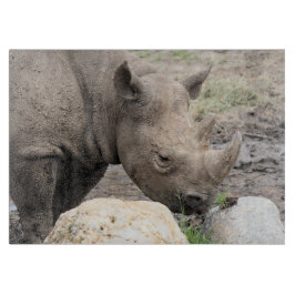 Tabla De Cortar Rinoceronte negro