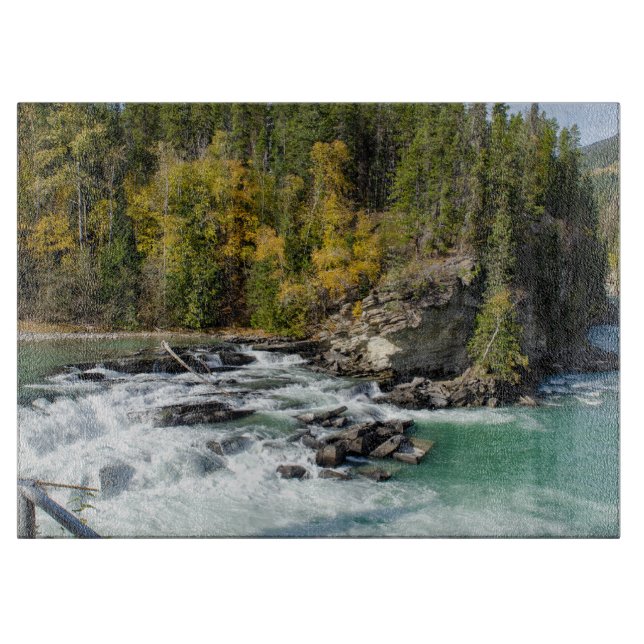 Tabla De Cortar Río Fraser, fotografía paisajística canadiense (Anverso)