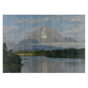 Tabla De Cortar Río Jackson Hole en el Parque Nacional Grand Teton