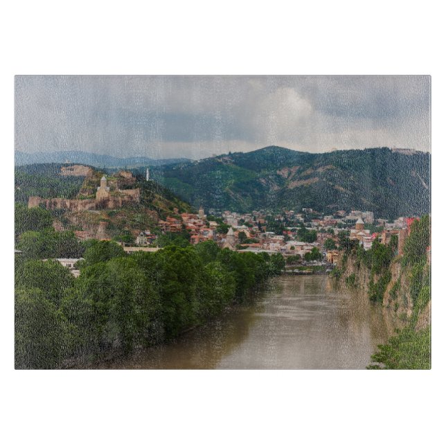 Tabla De Cortar Río Mt'k'vari, Tbilisi (Anverso)