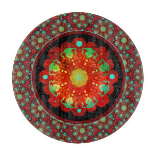 Tabla De Cortar Ritmos primarios Patrón de Mandala