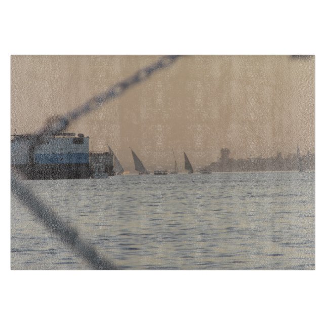 Tabla De Cortar River Nile Sunset Chopping (Anverso)