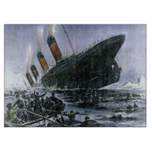 Tabla De Cortar RMS de hundimiento titánico