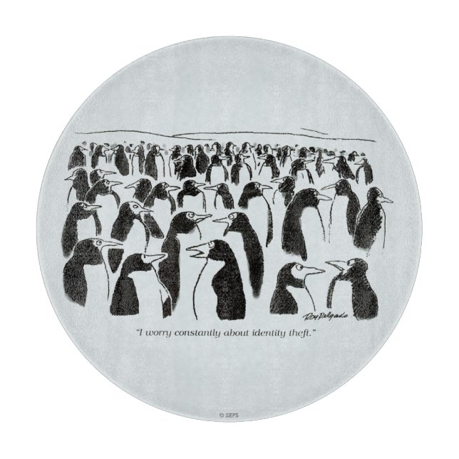 Tabla De Cortar Robo de identidad (Anverso)