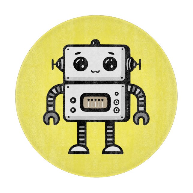 Tabla De Cortar Robot (Anverso)