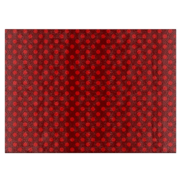 Tabla de cortar roja del lunar (Anverso)