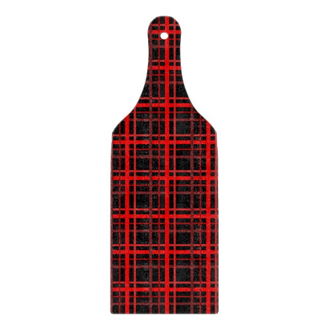 Tabla De Cortar Rojo y negro (Anverso)