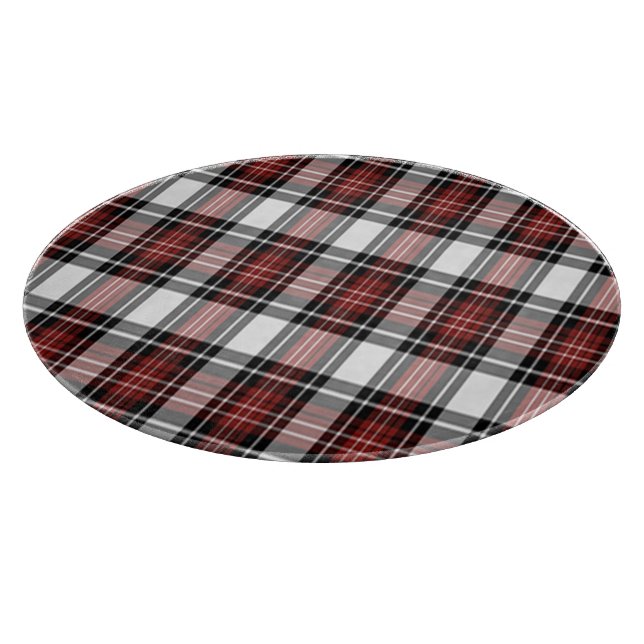 Tabla De Cortar Rojo Y Negro (Borde)