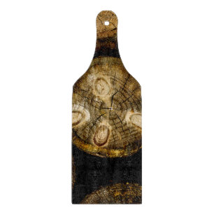 Tabla De Cortar Rollo de Tronco Rústico