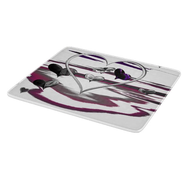 Tabla De Cortar Romance futurista (Borde)