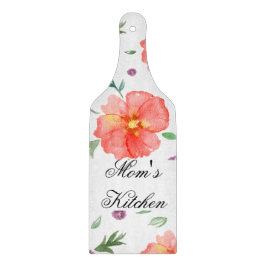Tabla De Cortar Romántica Junta Floral - Regalo del Día de la Madr