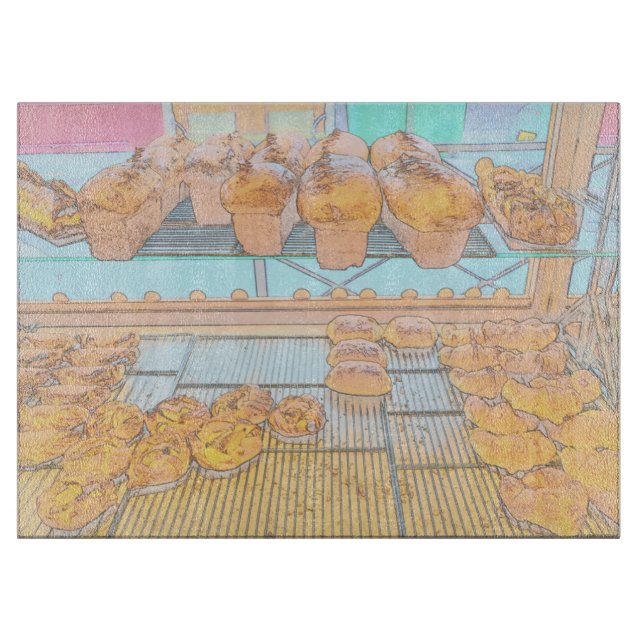 Tabla De Cortar Rompe el pan (Anverso)