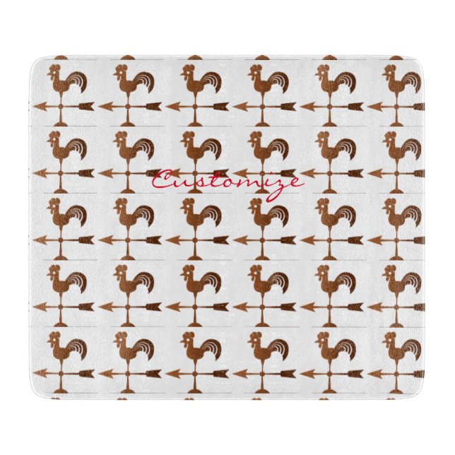 Tabla De Cortar Rooster Weathervane Thunder_Cove (Anverso)