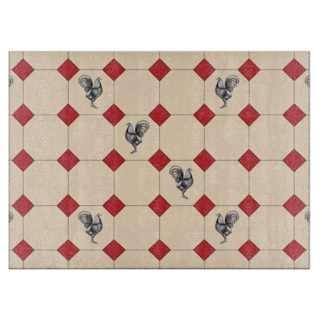 Tabla De Cortar Roosters (Anverso)