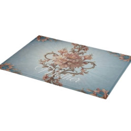 Tabla De Cortar Rosa Barroca 
