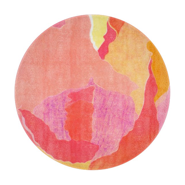 Tabla De Cortar Rosa de col IV (Anverso)