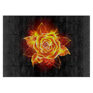 Tabla De Cortar Rosa de incendios en auge