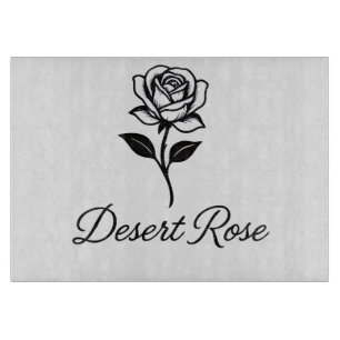 Tabla De Cortar Rosa del Desierto