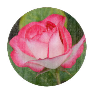 Tabla De Cortar Rosa rosa simple