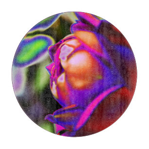 Tabla De Cortar Rosa solarizado por Shirley Taylor