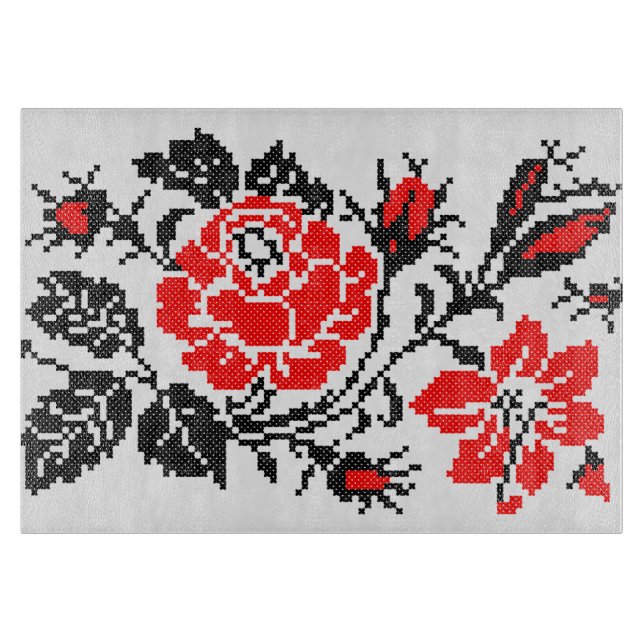 Tabla De Cortar Rosas (Anverso)