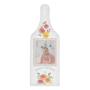 Tabla De Cortar Rosas acuarela de Nana foto