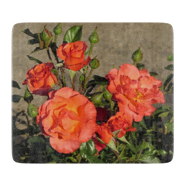 Tabla De Cortar Rosas de la catedral del albaricoque (Anverso)
