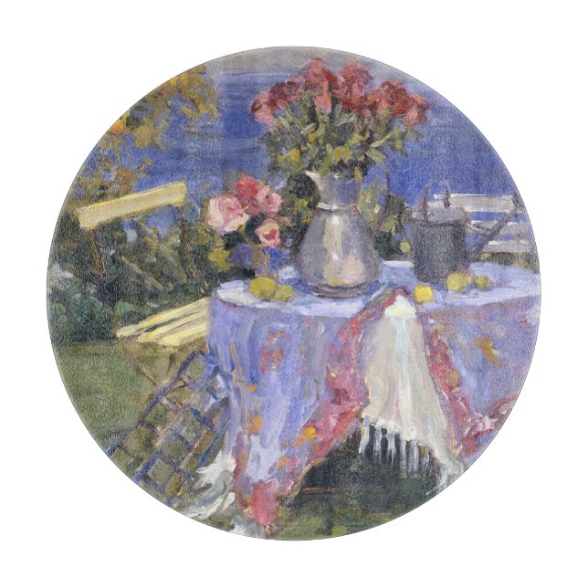 Tabla De Cortar Rosas por el mar (Anverso)