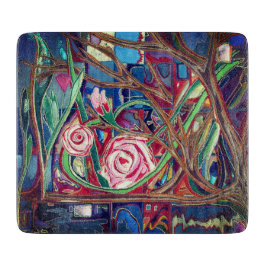 Tabla De Cortar Roses, in the garden