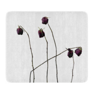 Tabla De Cortar Roses rojos