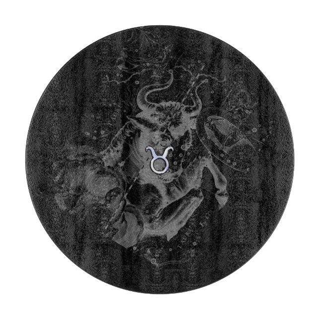 Tabla De Cortar Rótulo cromado como Taurus en Hevelius (Anverso)