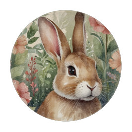 Tabla De Cortar Rubor Blooms y Bunny Dream Gltting Board