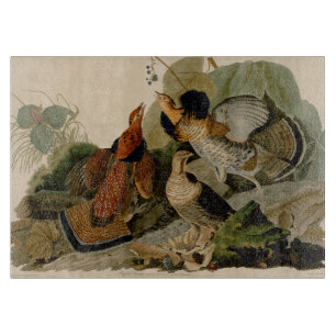 Tabla De Cortar Ruffed Grouse Audubon Game Bird