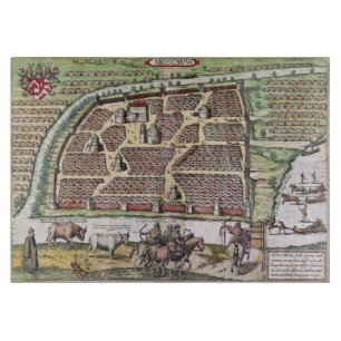 TABLA DE CORTAR RUSIA: MOSCÚ, 1591