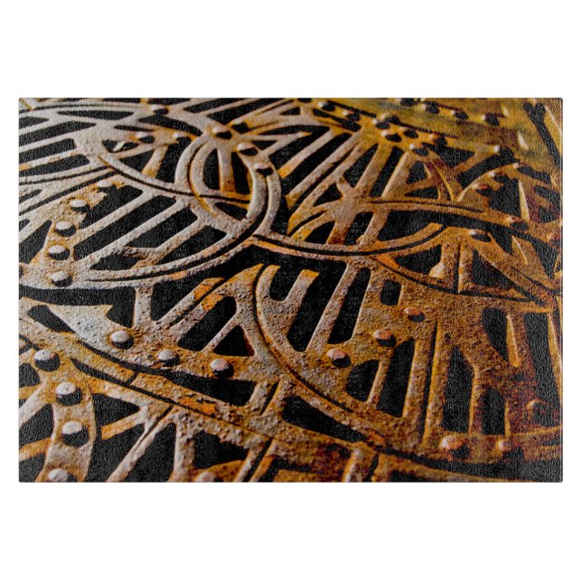 Tabla De Cortar Rusty Grate (Anverso)