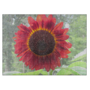 Tabla De Cortar Rusty Sunflower Cutting Board