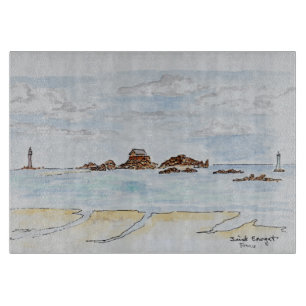 Tabla De Cortar Saint-Enogat, Dinard   Bretaña, Francia