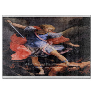 Tabla De Cortar Saint Michael The Archangel Quis ut Deus