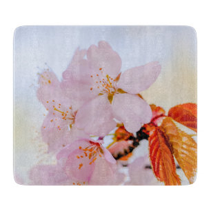 Tabla De Cortar Sakura - Flor japonesa de cerezo