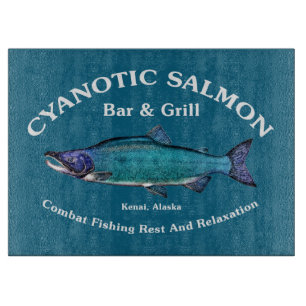 Tabla De Cortar Salmon Bar & Grill Cyanotic