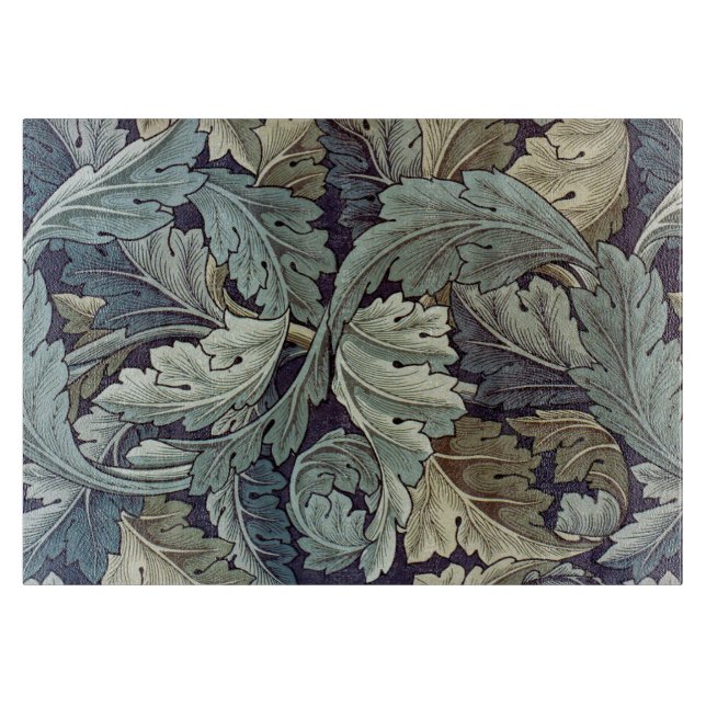 Tabla De Cortar Saltos de fondo de William Morris Acanthus (Anverso)
