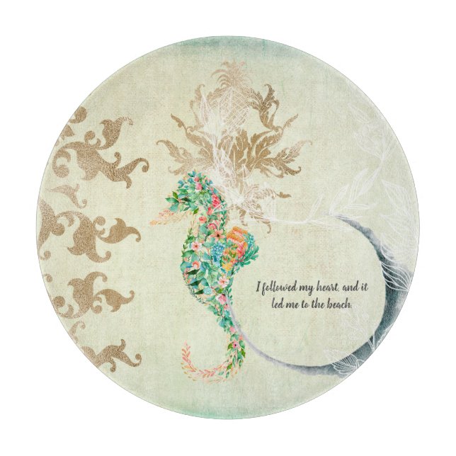 Tabla De Cortar Saltwater Beach Life (Anverso)