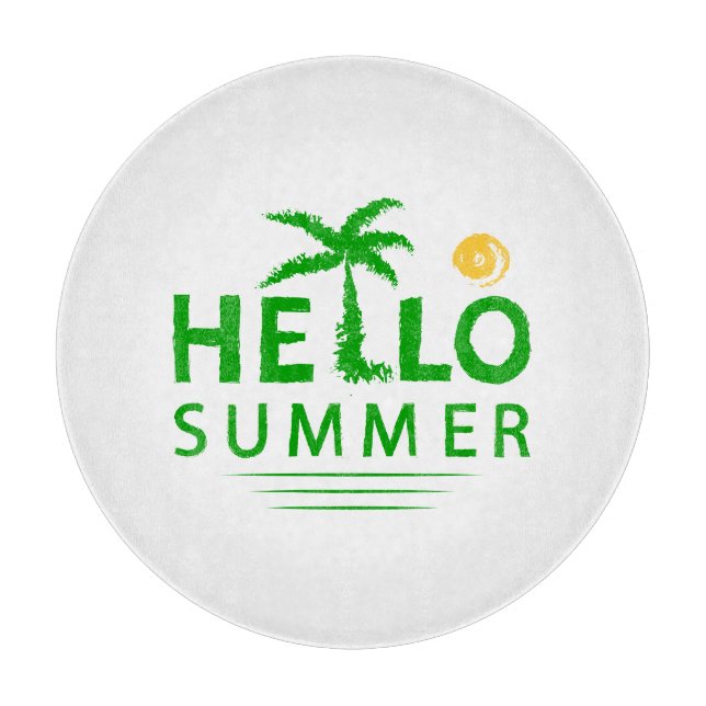 Tabla De Cortar Saludo (Anverso)