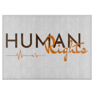 Tabla De Cortar Salvamento de los derechos humanos